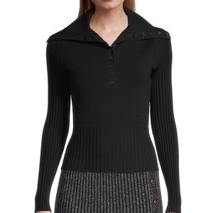 Tory Burch Polo Button Sweater